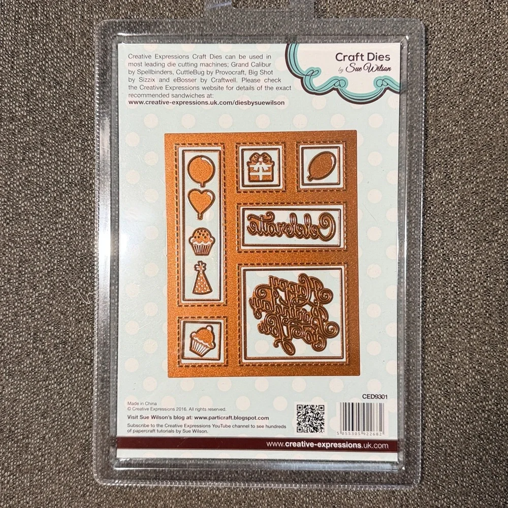 Creative Expressions Sue Wilson Craft Dies Shadow Box Bundle Of 4 All NWT